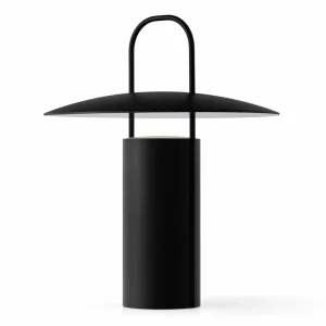 Audo Copenhagen Audo Ray lampe de table LED, portable, noire^ Lampes Décoratives