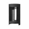 AYTM lanterne Ora, noir, hauteur 28,2 cm, verre, aluminium^ Meubles & Aménagements