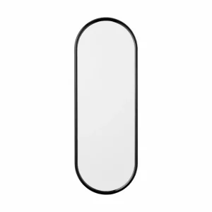 AYTM miroir Angui, anthracite, hauteur 78 cm, verre, acier^ Meubles & Aménagements