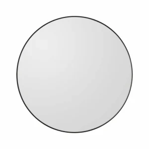 AYTM miroir Circum, transparent / noir, Ø 50 cm, verre, MDF-bois^ Meubles & Aménagements