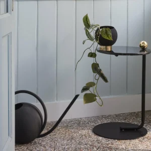 AYTM pot de fleurs Globe, Ø 17 cm, noir, aluminium, acier^ Meubles & Aménagements
