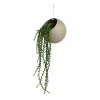 AYTM pot de fleurs Globe, suspendu, Ø 21 cm, gris, aluminium^ Meubles & Aménagements