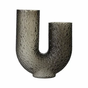 AYTM Vase Arura, noir, hauteur 40 cm, largeur 34 cm, verre^ Meubles & Aménagements