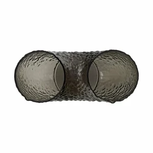 AYTM Vase Arura, noir, hauteur 40 cm, largeur 34 cm, verre^ Meubles & Aménagements