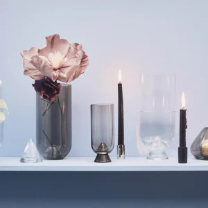 AYTM Vase Glacies, clair, hauteur 29 cm, verre, soufflé à la bouche^ Meubles & Aménagements