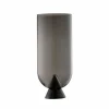 AYTM Vase Glacies, gris fumé, hauteur 29 cm, verre, soufflé à la bouche^ Meubles & Aménagements