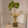AYTM Vase Torus, ambre, Ø 25 cm, hauteur 33 cm, verre^ Meubles & Aménagements