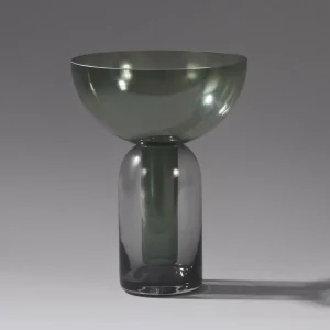 AYTM Vase Torus, vert, Ø 25 cm, hauteur 33 cm, verre^ Meubles & Aménagements