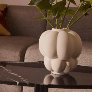 AYTM Vase Uva, céramique, blanc, Ø 20 cm, forme de raisin^ Meubles & Aménagements
