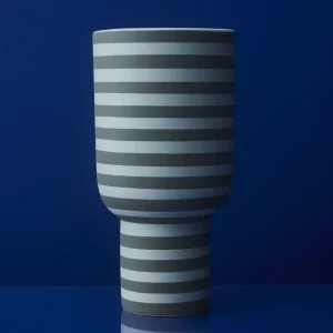 AYTM Vase Varia, vert, Ø 15 cm, hauteur 30 cm, céramique^ Meubles & Aménagements