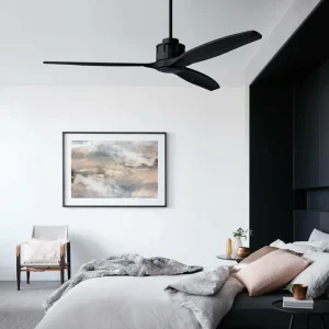 Beacon Lighting Beacon Ventilateur de plafond Airfusion Akmani noir silencieux^ Ventilateurs