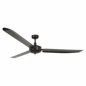Beacon Lighting Beacon Ventilateur de plafond Airfusion Carolina, noir, silencieux^ Ventilateurs
