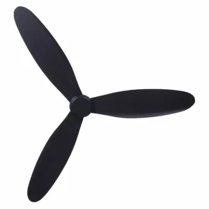 Beacon Lighting Beacon Ventilateur de plafond Airfusion Radar noir 132 cm silencieux^ Ventilateurs