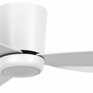 Beacon Lighting Beacon Ventilateur de plafond avec lumière Array blanc 137 cm silencieux^ Ventilateurs