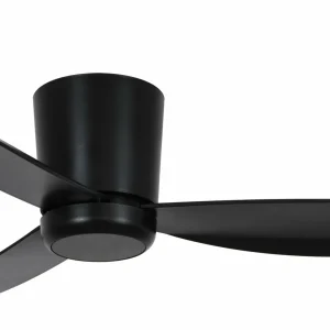 Beacon Lighting Beacon Ventilateur de plafond avec lumière Array noir 137 cm silencieux^ Ventilateurs