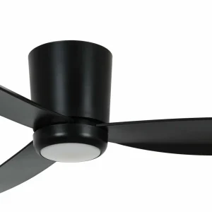 Beacon Lighting Beacon Ventilateur de plafond avec lumière Array noir 137 cm silencieux^ Ventilateurs