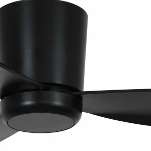 Beacon Lighting Beacon Ventilateur de plafond avec lumière Array noir 137 cm silencieux^ Ventilateurs