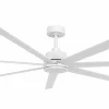 Beacon Lighting Beacon Ventilateur de plafond avec lumière Atlanta blanc DC silencieux^ Ventilateurs