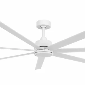 Beacon Lighting Beacon Ventilateur de plafond avec lumière Atlanta blanc DC silencieux^ Ventilateurs