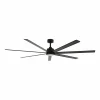 Beacon Lighting Beacon Ventilateur de plafond avec lumière Atlanta noir DC silencieux^ Ventilateurs