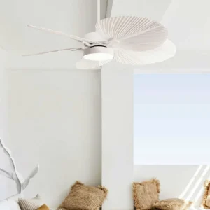 Beacon Lighting Beacon Ventilateur de plafond avec lumière Bali blanc Ø 132 cm silencieux^ Ventilateurs