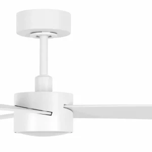 Beacon Lighting Beacon Ventilateur de plafond avec lumière Climate IV, blanc, silencieux^ Ventilateurs