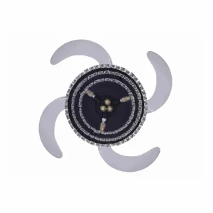 Beacon Lighting Beacon Ventilateur de plafond avec lumière Fanaway Veil noir silencieux^ Ventilateurs