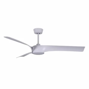 Beacon Lighting Beacon Ventilateur de plafond avec lumière Line, blanc, Ø 132 cm silencieux^ Ventilateurs