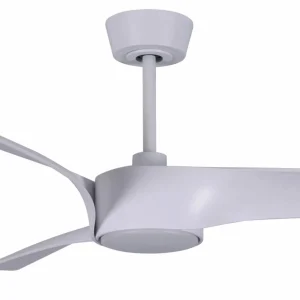 Beacon Lighting Beacon Ventilateur de plafond avec lumière Line, blanc, Ø 132 cm silencieux^ Ventilateurs