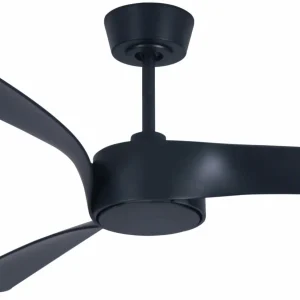 Beacon Lighting Beacon Ventilateur de plafond avec lumière Line noir 132 cm silencieux^ Ventilateurs