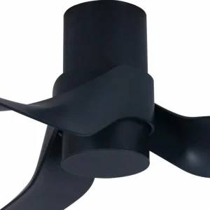 Beacon Lighting Beacon Ventilateur de plafond avec lumière Nautica, noir, silencieux^ Ventilateurs