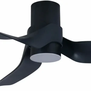 Beacon Lighting Beacon Ventilateur de plafond avec lumière Nautica, noir, silencieux^ Ventilateurs