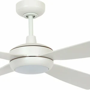 Beacon Lighting Beacon Ventilateur de plafond avec lumière Slipstream, blanc, silencieux^ Ventilateurs
