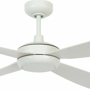 Beacon Lighting Beacon Ventilateur de plafond avec lumière Slipstream, blanc, silencieux^ Ventilateurs