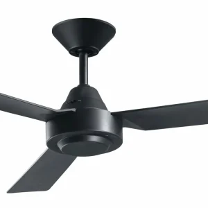 Beacon Lighting Beacon Ventilateur de plafond Bayside Calypso noir 122 cm silencieux^ Ventilateurs