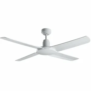 Beacon Lighting Beacon Ventilateur de plafond Bayside Nautilus silencieux 132 cm blanc^ Ventilateurs