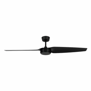 Beacon Lighting Beacon Ventilateur de plafond Condor noir DC silencieux Ø 137 cm^ Ventilateurs