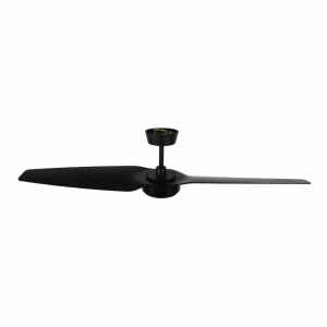 Beacon Lighting Beacon Ventilateur de plafond Condor noir DC silencieux Ø 137 cm^ Ventilateurs