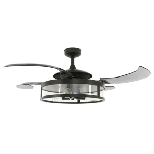 Beacon Lighting Beacon Ventilateur de plafond Fanaway Classic lumière noire silencieuse^ Ventilateurs