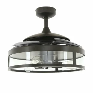 Beacon Lighting Beacon Ventilateur de plafond Fanaway Classic lumière noire silencieuse^ Ventilateurs