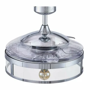 Beacon Lighting Beacon ventilateur de plafond lumière Fanaway Classic chrome silencieux^ Ventilateurs