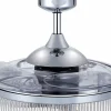 Beacon Lighting Beacon ventilateur de plafond lumière Fanaway Corbelle chrome silencieux^ Ventilateurs