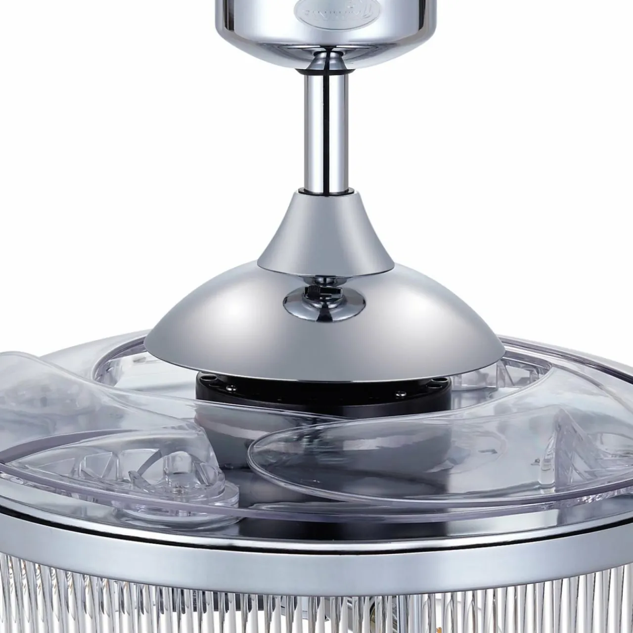 Beacon Lighting Beacon ventilateur de plafond lumière Fanaway Corbelle chrome silencieux^ Ventilateurs