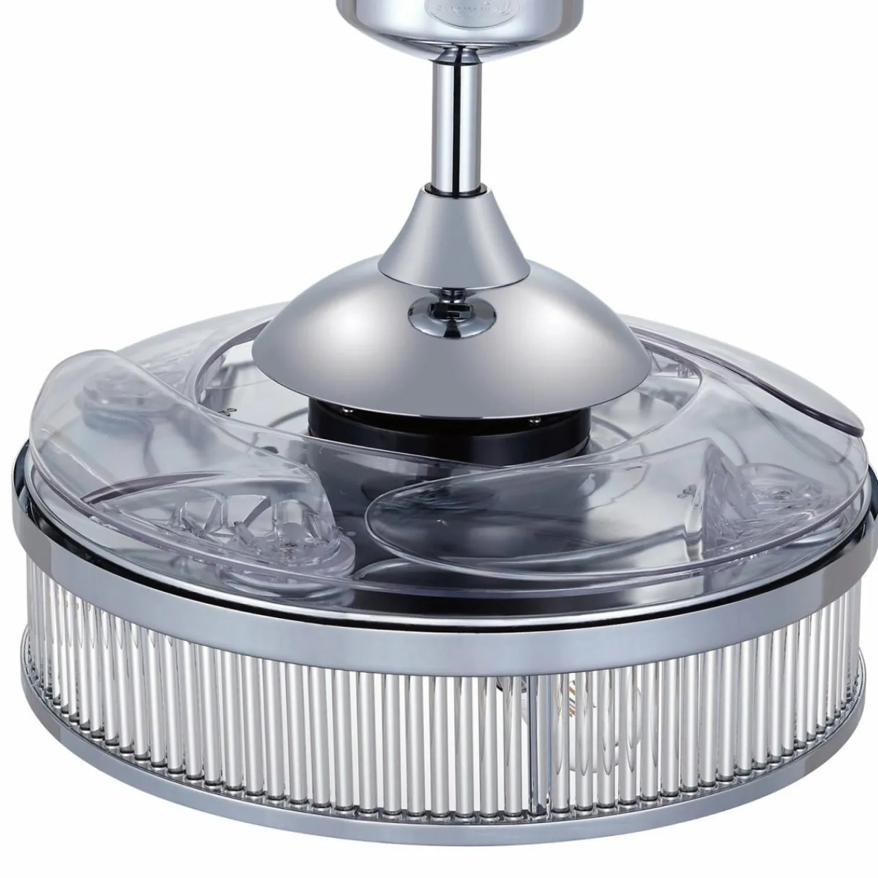Beacon Lighting Beacon ventilateur de plafond lumière Fanaway Corbelle chrome silencieux^ Ventilateurs