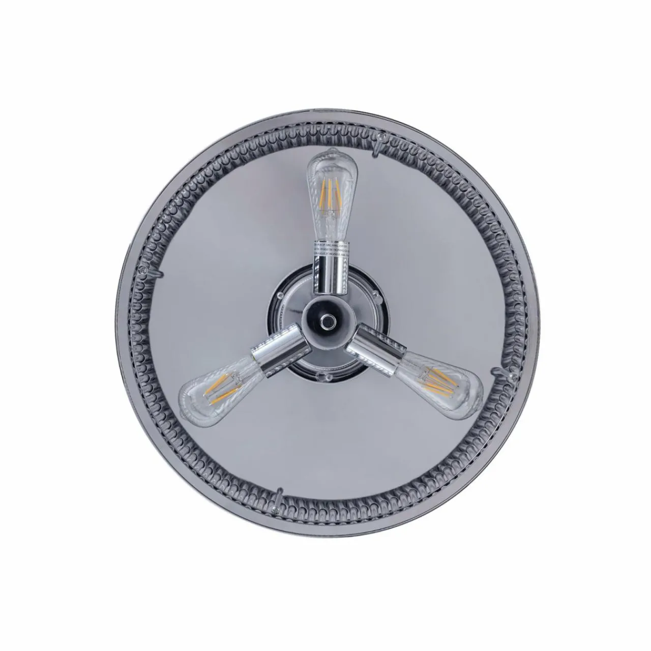 Beacon Lighting Beacon ventilateur de plafond lumière Fanaway Corbelle chrome silencieux^ Ventilateurs
