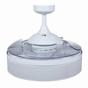 Beacon Lighting Beacon ventilateur de plafond lumière Fanaway Fraser blanc/clair silencieux^ Ventilateurs
