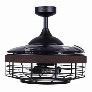 Beacon Lighting Beacon ventilateur de plafond lumière Fanaway Montclair, noyer, silencieux^ Ventilateurs