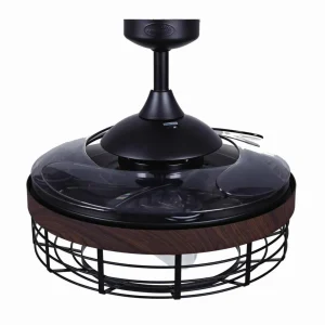 Beacon Lighting Beacon ventilateur de plafond lumière Fanaway Montclair, noyer, silencieux^ Ventilateurs