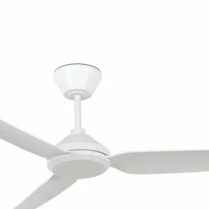 Beacon Lighting Beacon Ventilateur de plafond Polis blanc DC silencieux Ø 137 cm IP55^ Ventilateurs
