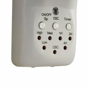 Beacon Lighting Beacon Ventilateur mural Breeze, blanc, Ø 41 cm, silencieux^ Ventilateurs